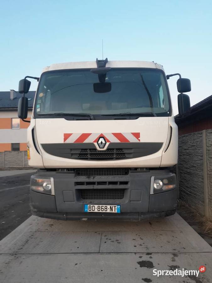 Renault Premium śmieciarka 2010 E5 3osiowa Faun małopolskie Radłów