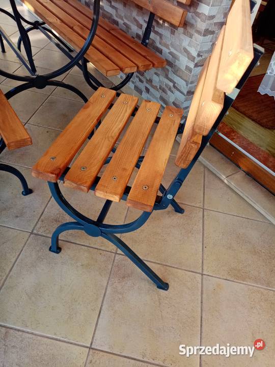 Meble ogrodowe pomorskie Leśniewo