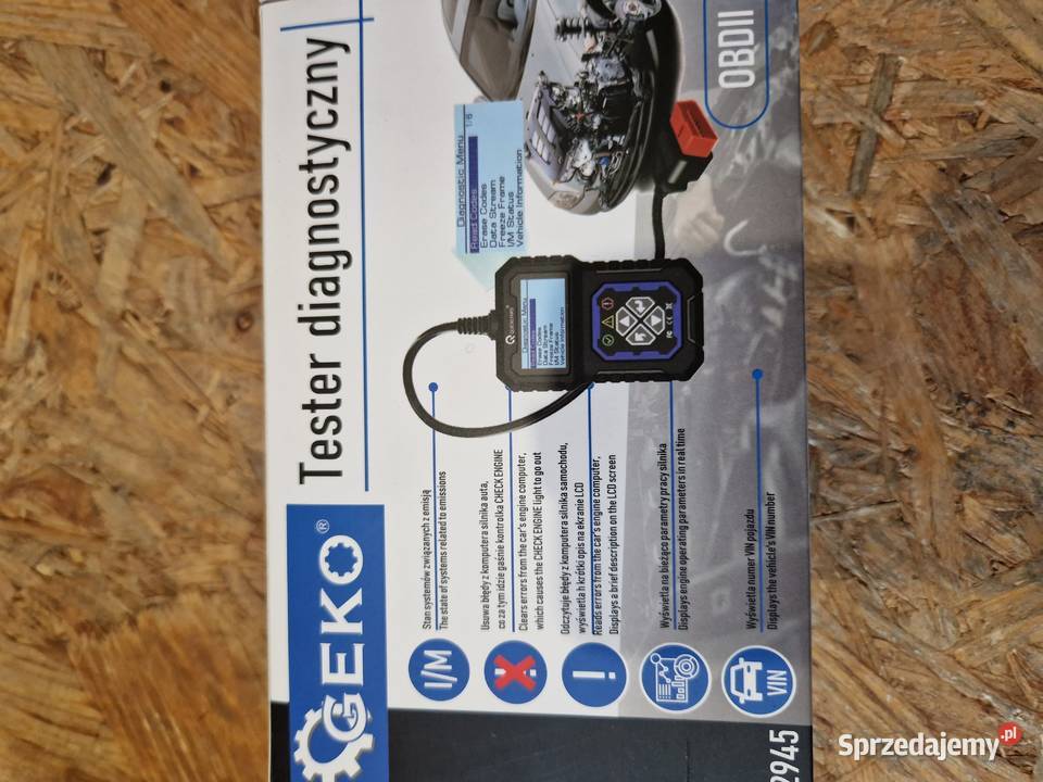 Tester diagnostyczny OBDII T31 geko G02945 Głogowa