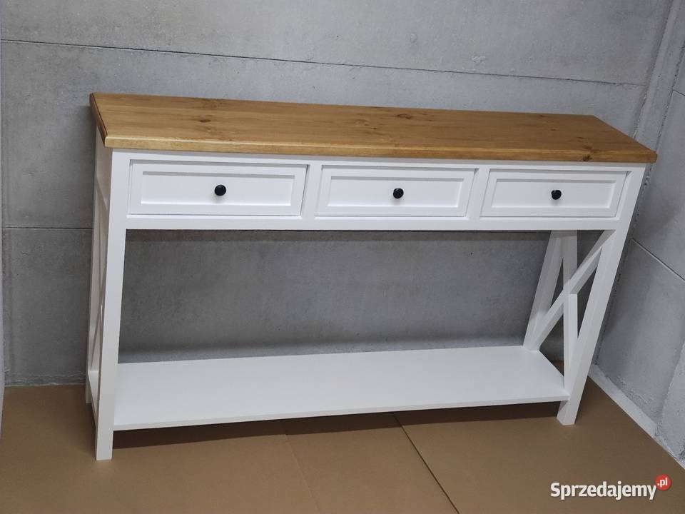Konsola drewniana prowansalska Zduńska Wola