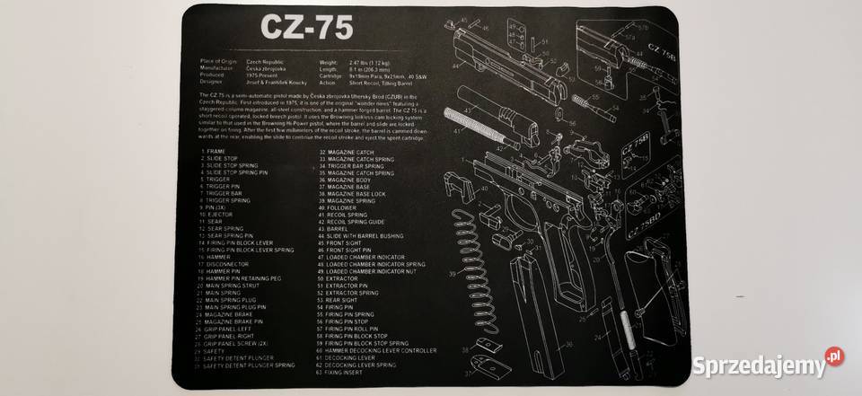 Mata do czyszczenia broni AR 15 Glock Beretta 92 mazowieckie Warszawa