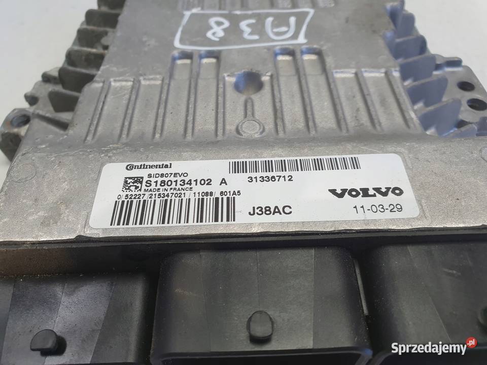 Volvo S60 II 16 D2 STEROWNIK SILNIKA komputer Chełm