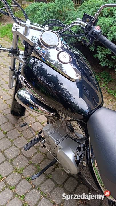 Suzuki Intruder 125 2007 przebieg 1450 Pokrowiec chopper Kraków