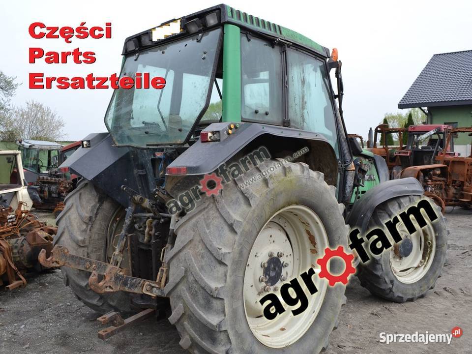 Valtra 6550 części skrzynia biegów oś silnik Byków