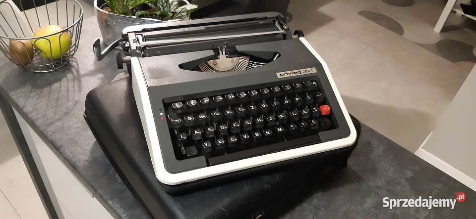 Maszyna do pisania Privileg 260T niemiecka Pozostałe Ząbki