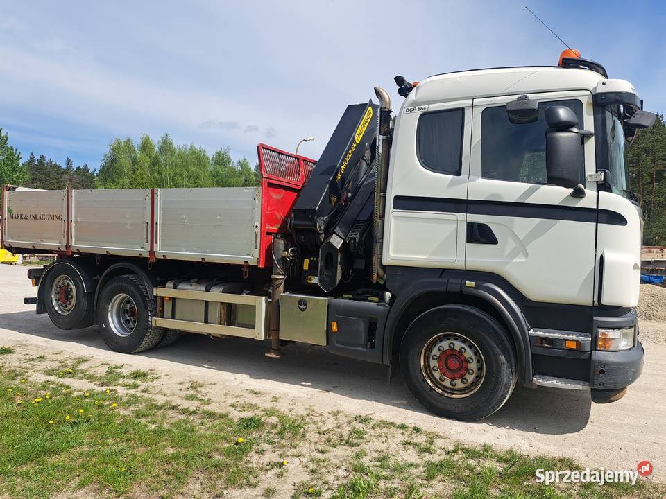 Scania G400 6x2 kiper HDS Palfinger hiab Fassi Białystok