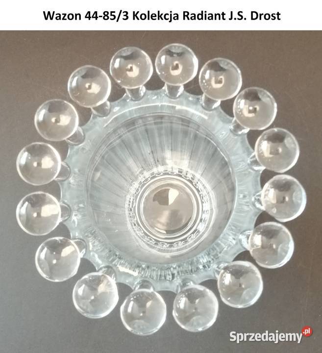 Wazon 44853 RADIANT Huta Szkła Ząbkowice Krosno