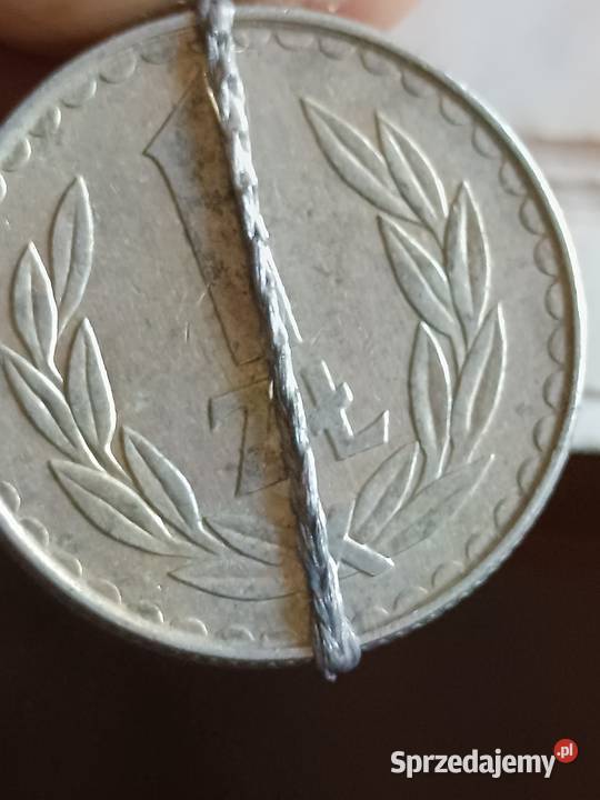 Sprzedam monetę 1 zloty 1985 r lekka skrętka Chełm