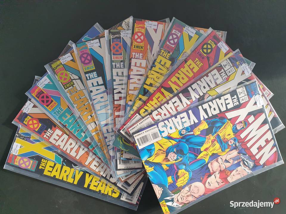 XMen Adventures zestaw 11 komiksów Marvel USA Książki i Podręczniki Gdynia
