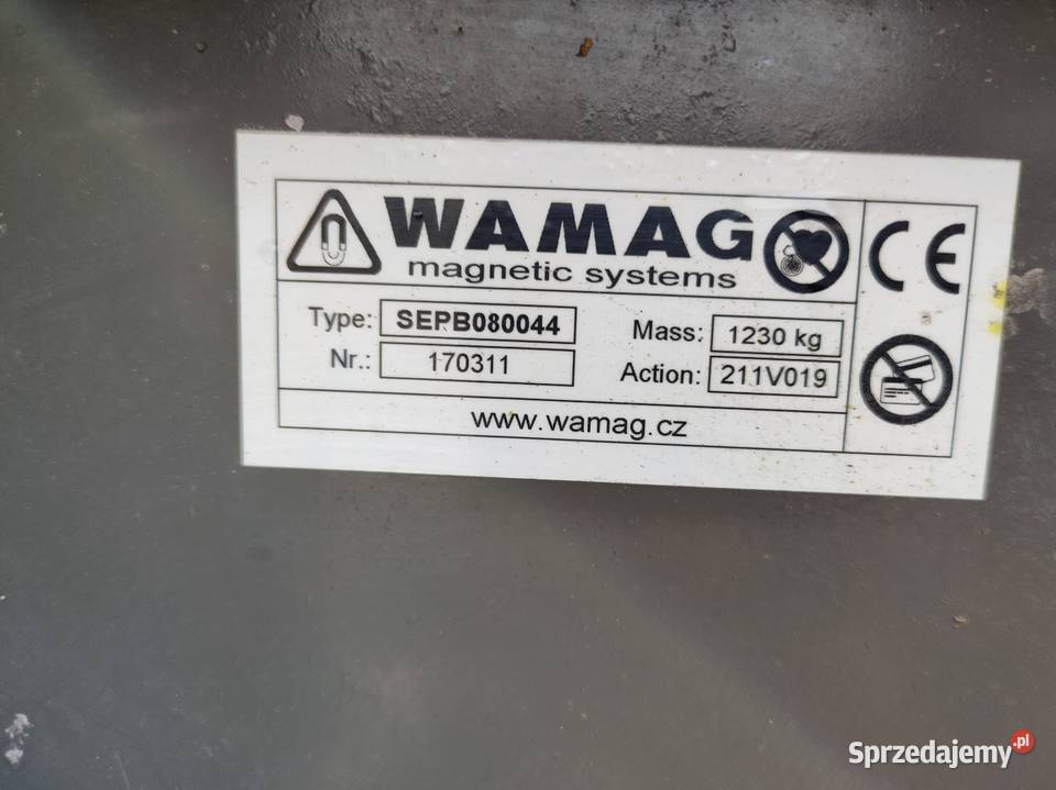Separator magnetyczny Wamag magnes neodymowy Kraków