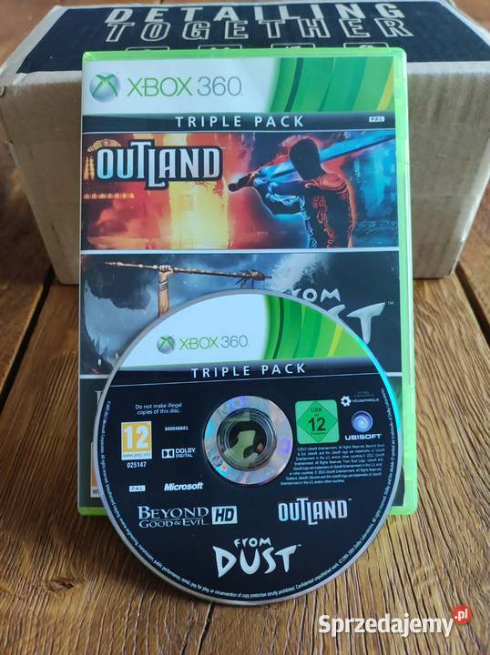 Xbox 360 Triple Pack Outland From Dust Beyond Podkałek