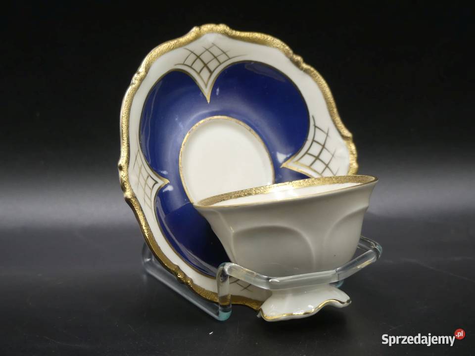 Komplet do mokki Tułowice Tillowitz 1928 45 Poznań