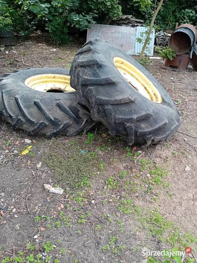 Koła komletne 2 sztuki Opony rolnicze Małe Pułkowo sprzedam