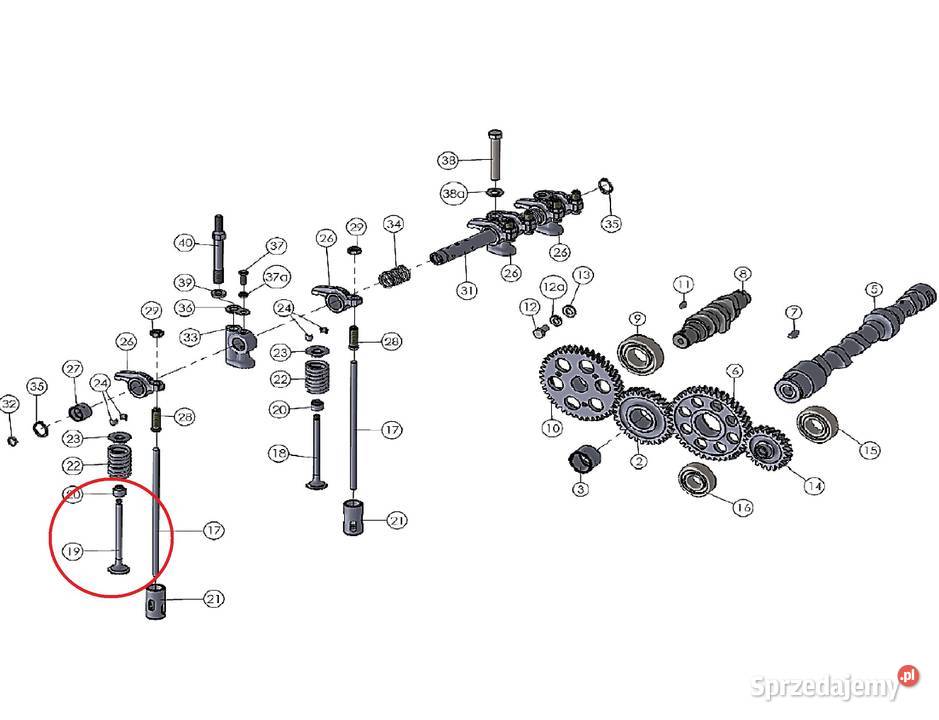 Zawór intake wlotowywejściowy Mitsubishi V3D V4C