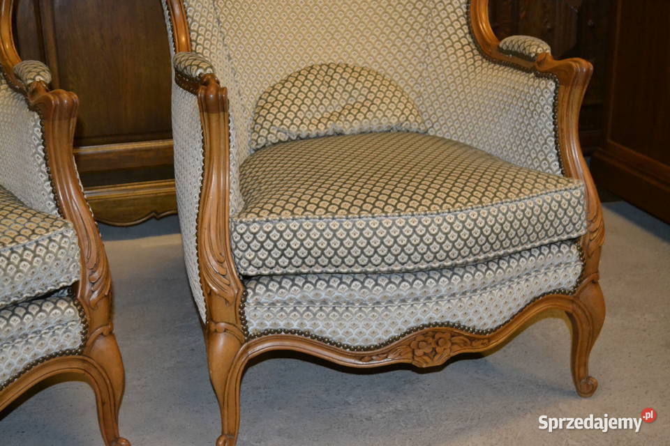 fotele ludwikowskie francja śląskie Będzin