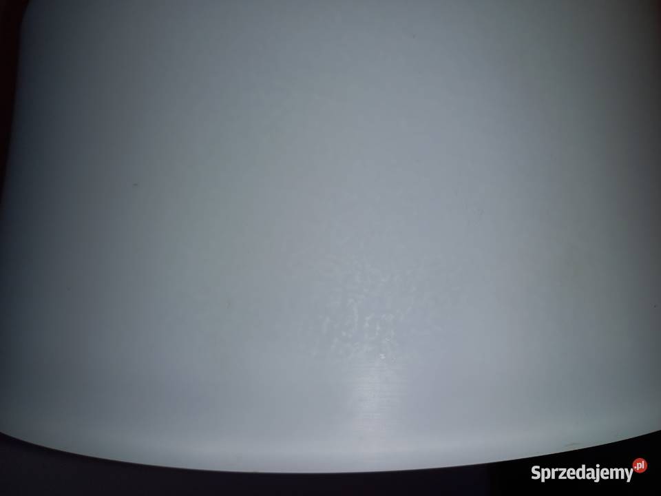 Żyrandol szklany ciężki klosz mosiężny uchwyt z Gawroniec sprzedam