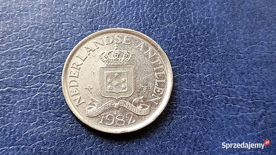 Stare monety 25 cent 1982 Antyle Holenderskie Lesko sprzedam