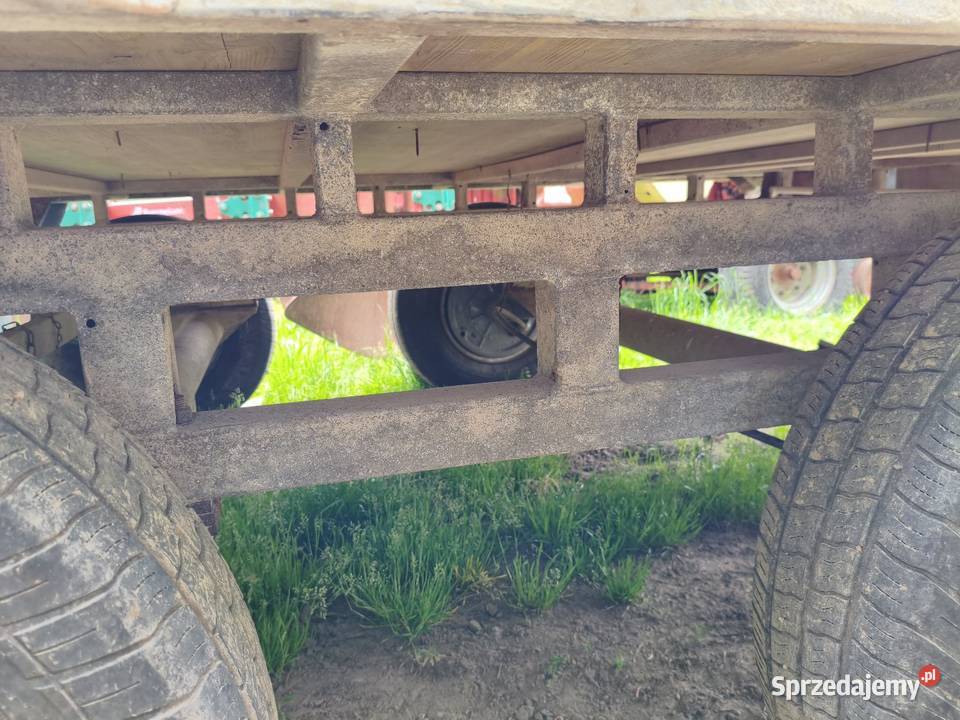 Przyczepa samochodowa tandem 2 osiowa idealna Gdów