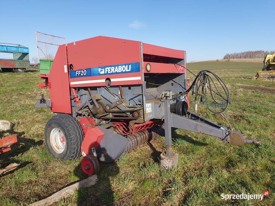 Prasa łańcuchowa Feraboli FF20 Rolujące (belujące) warmińsko-mazurskie Lidzbark Warmiński