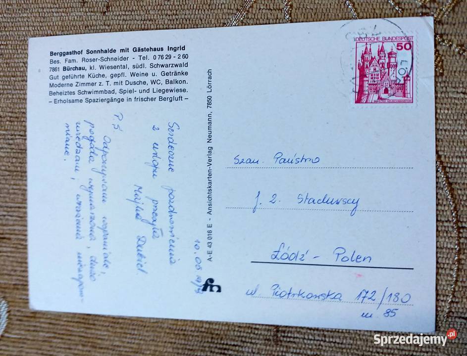 WIDOK NA TERENY PARKU NARODOWEGO W BAD BUCHAU lubelskie Piszczac