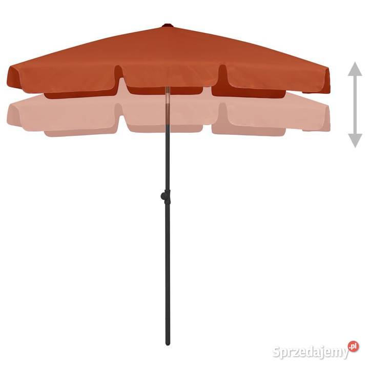 vidaXL Parasol plażowy terakota 180x120 Warszawa