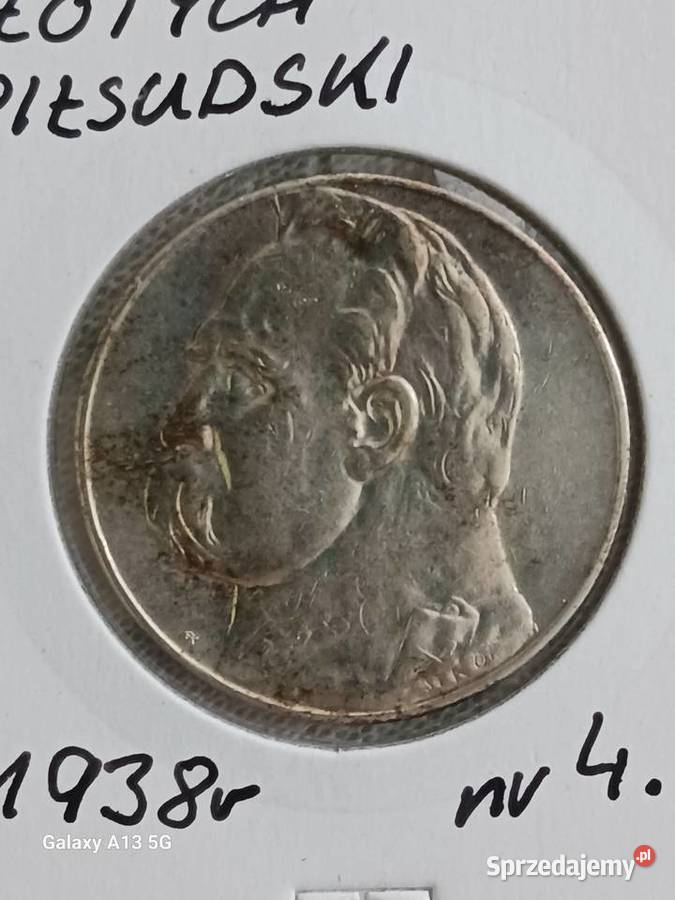 5 J Piłsudski 1938 r4 najniższy nakładrzadkość Konin sprzedam