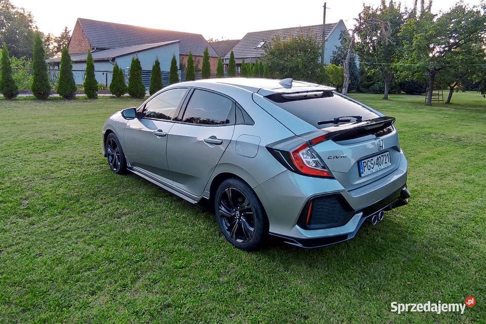 Honda Civic X 15 VTEC Turbo 182 2019r wielkopolskie Poniec