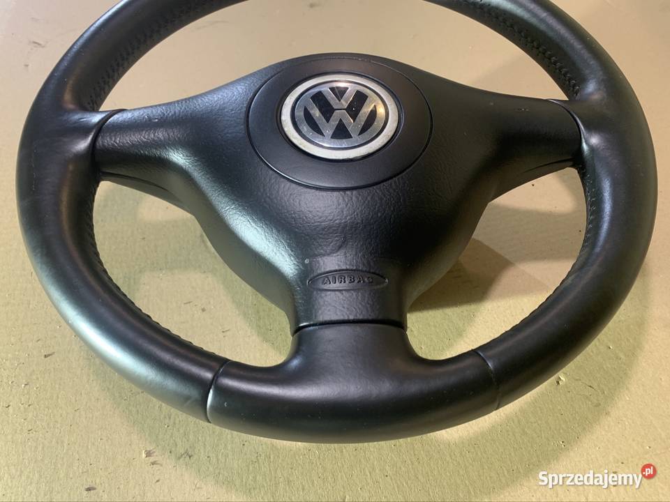 Kierownica skóra airbag volkswagen passat b5 fl Szczecin sprzedam