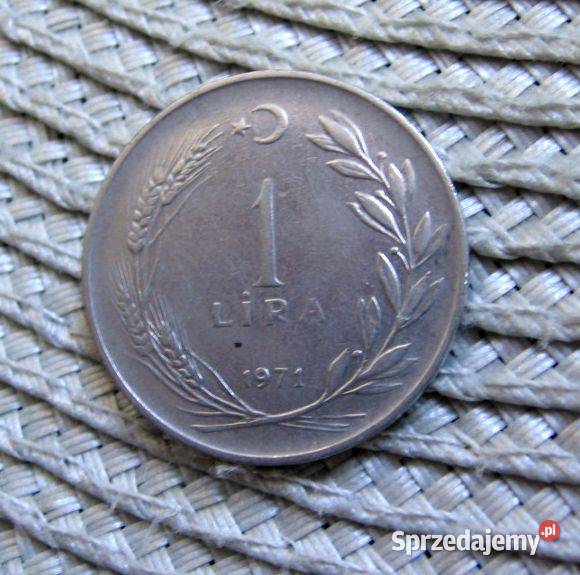 Turcja 1 Lira 1971r Kalisz