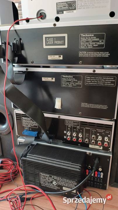 Wieża Technics eh760 komplet 5 głośników i pilot sprzedam