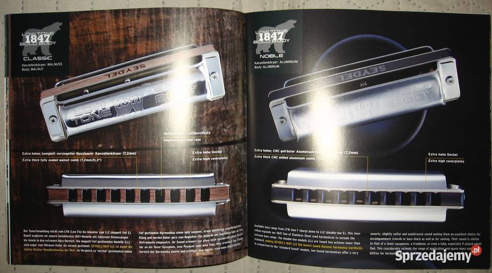 SEYDEL brochures catalogs lot zestaw katalogów i harmonijki Kępice