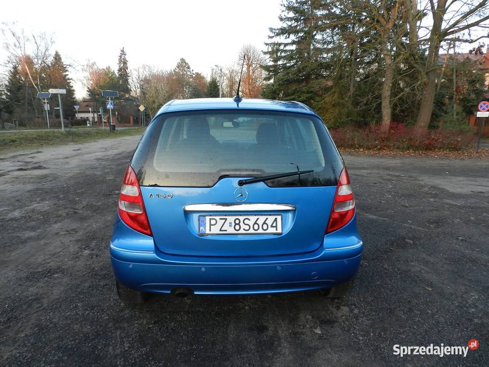 MercedesBenz Klasa A W169 AUTOMAT niski wielkopolskie Puszczykowo