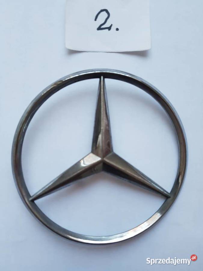 Emblemat znaczek tylnej klapy Mercedes Gdańsk sprzedam