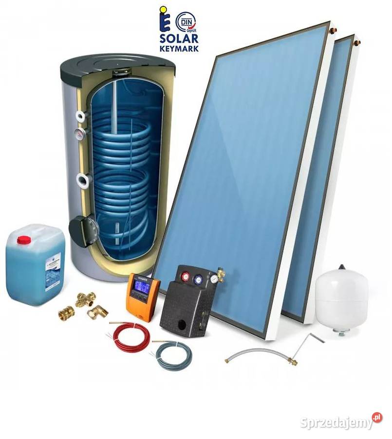 Zestaw solarny STANDARD 20 200L Kolektory Wałbrzych