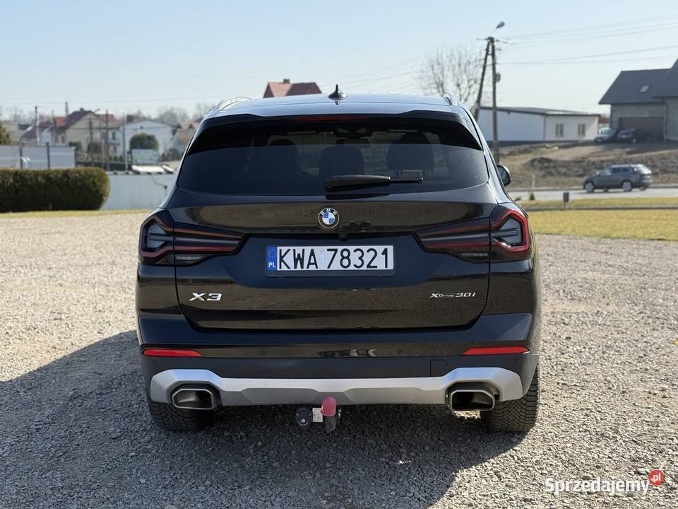 BMW X3 xDrive30i G01 20 Benzyna 245 4x4 2023r Tłuczań
