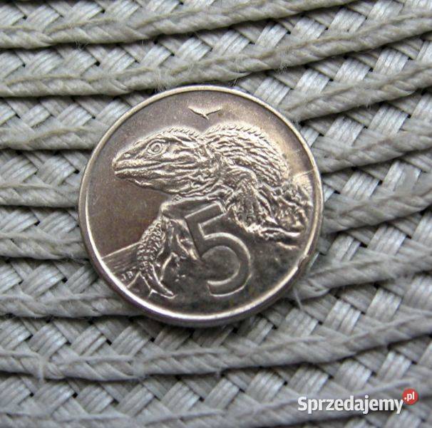 Nowa Zelandia 5 Cent 1981r Numizmatyka Kalisz