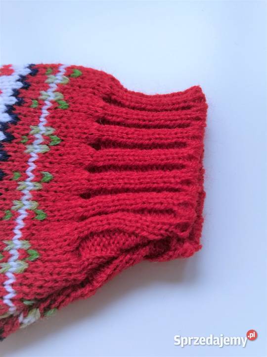 Nowy sweter Świąteczny ze stójką na zamek unisex śląskie Katowice