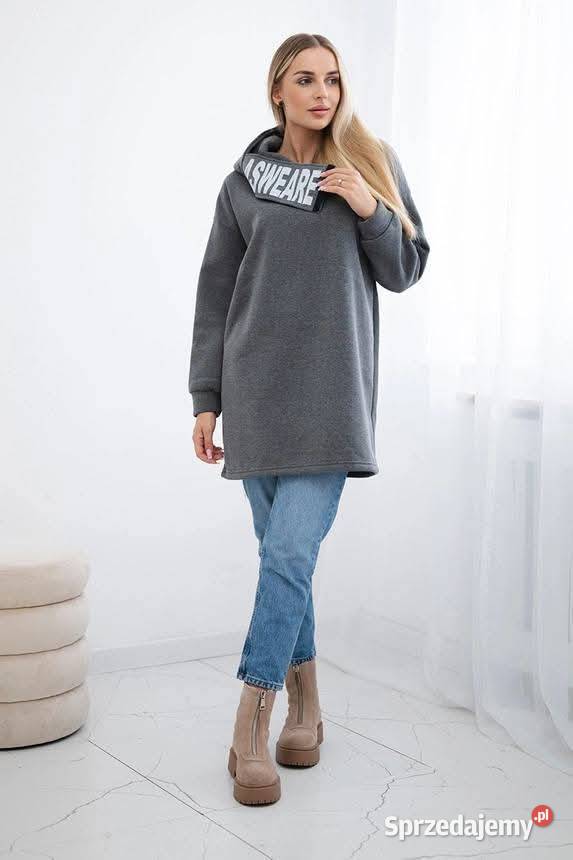 Bluza ocieplana z kapturem Mysłaków