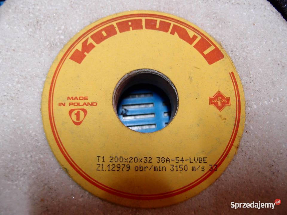 Kamień szlifierski 200x20x32 Korund 125x13x20 łódzkie