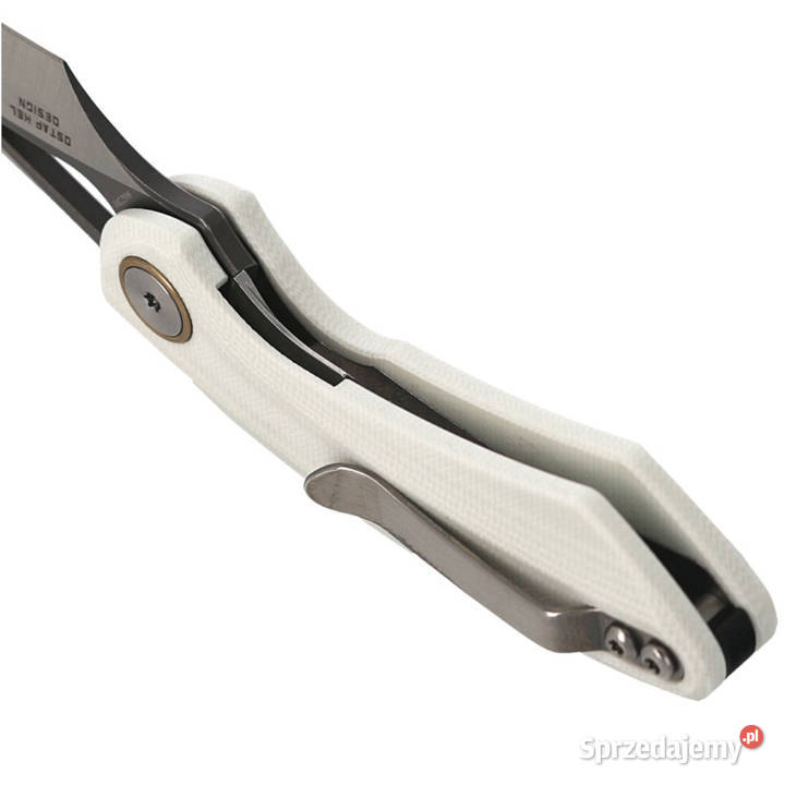 Nóż składany Bestech Bihai White G10 Grey DLC Warszawa