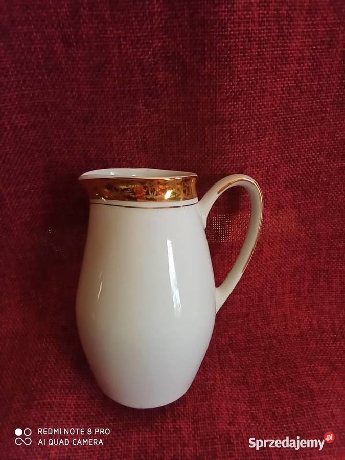 Mlecznik MZ Czechoslovakia Z białej porcelany Porcelana i szkło Gdańsk