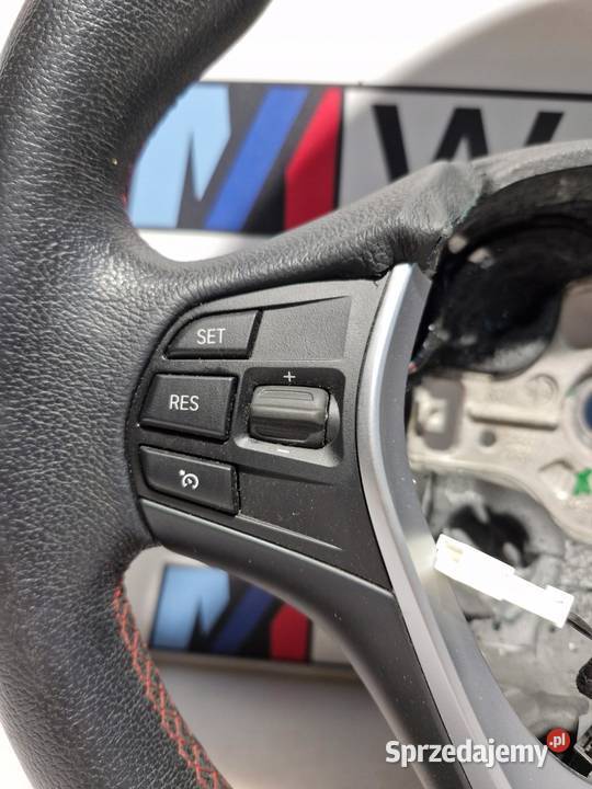 BMW F20 F30 F34 KIEROWNICA MULTIFUNKCJA SKÓRA osobowe Motoryzacja