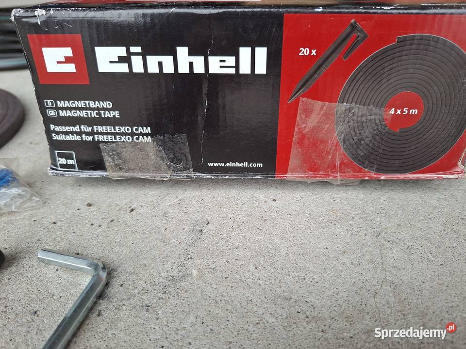 Taśma magnetyczna i haczyki robot koszący Giżycko