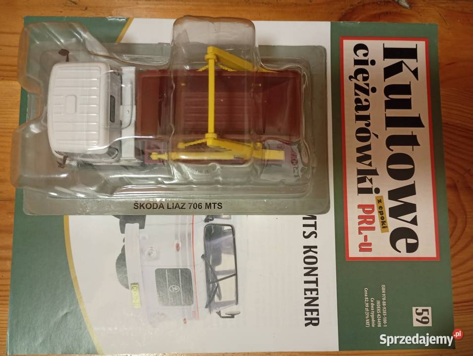 SKODA LIAZ 706 MTS Kontener deagostini 143 Warszawa