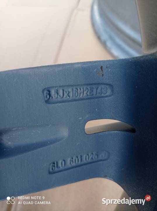 ALUFELGI SEAT IBIZA Rozmiar 16" małopolskie Bochnia