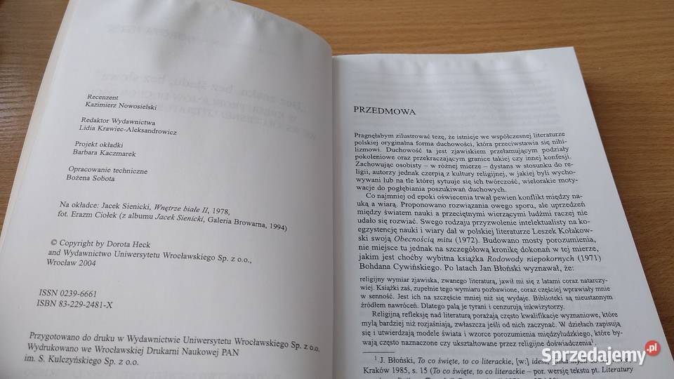 Bez znaku bez śladu bez słowa Dorota Heck ISBN 832292481X Gdańsk