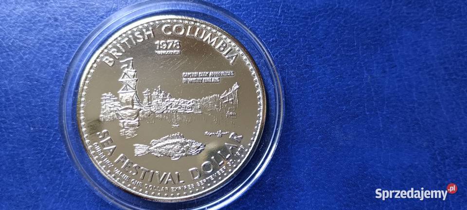 Stare moety Medal Kanada 95 Numizmatyka Lesko