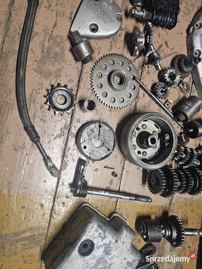 Hyosung GA 125 silnik części skrzynia sprzęgło Jelenia Góra