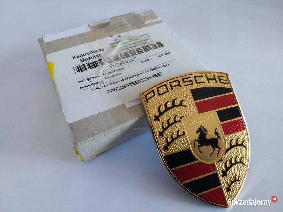 PORSCHE 18 MACAN PANAMERA BOXTER ZNACZEK Pleszew