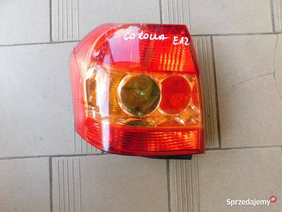 corolla E12 lampa lewa WYSYŁKA Żory